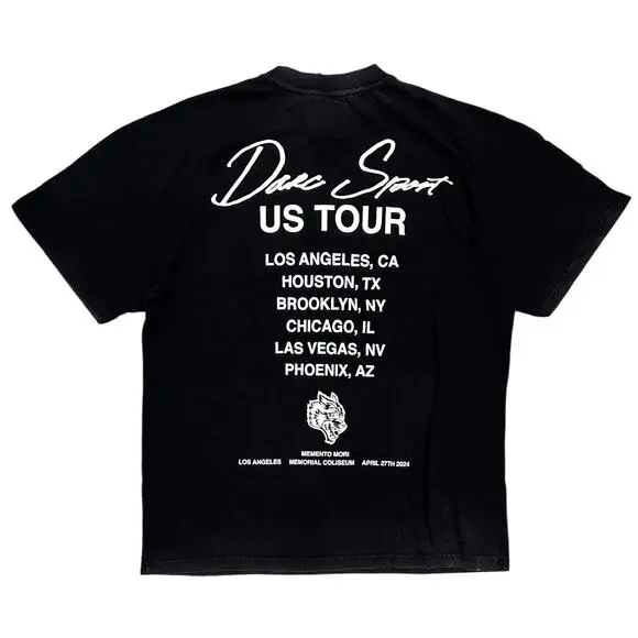Darc Sport Men's Oversized T-Shirt You Weren't There Premium Vintage Tee - Picture 2 of 3